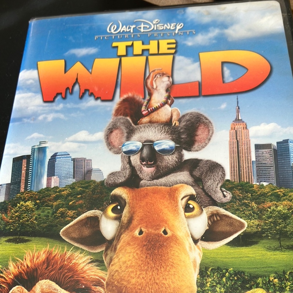 Walt Disney the wild dvd